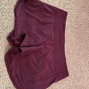 Lululemon speed up 4” shorts-new without tags-size 10